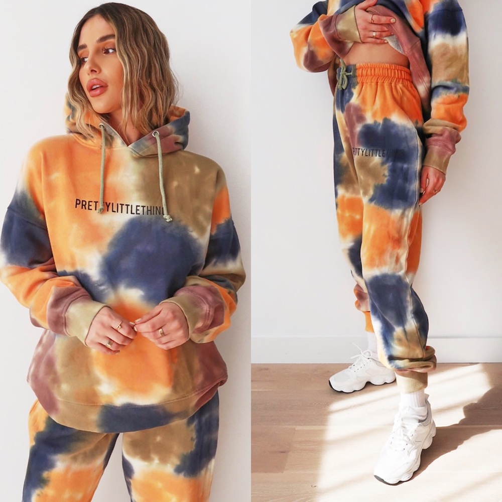 Tie Dye Prettylittlething Jogger Set